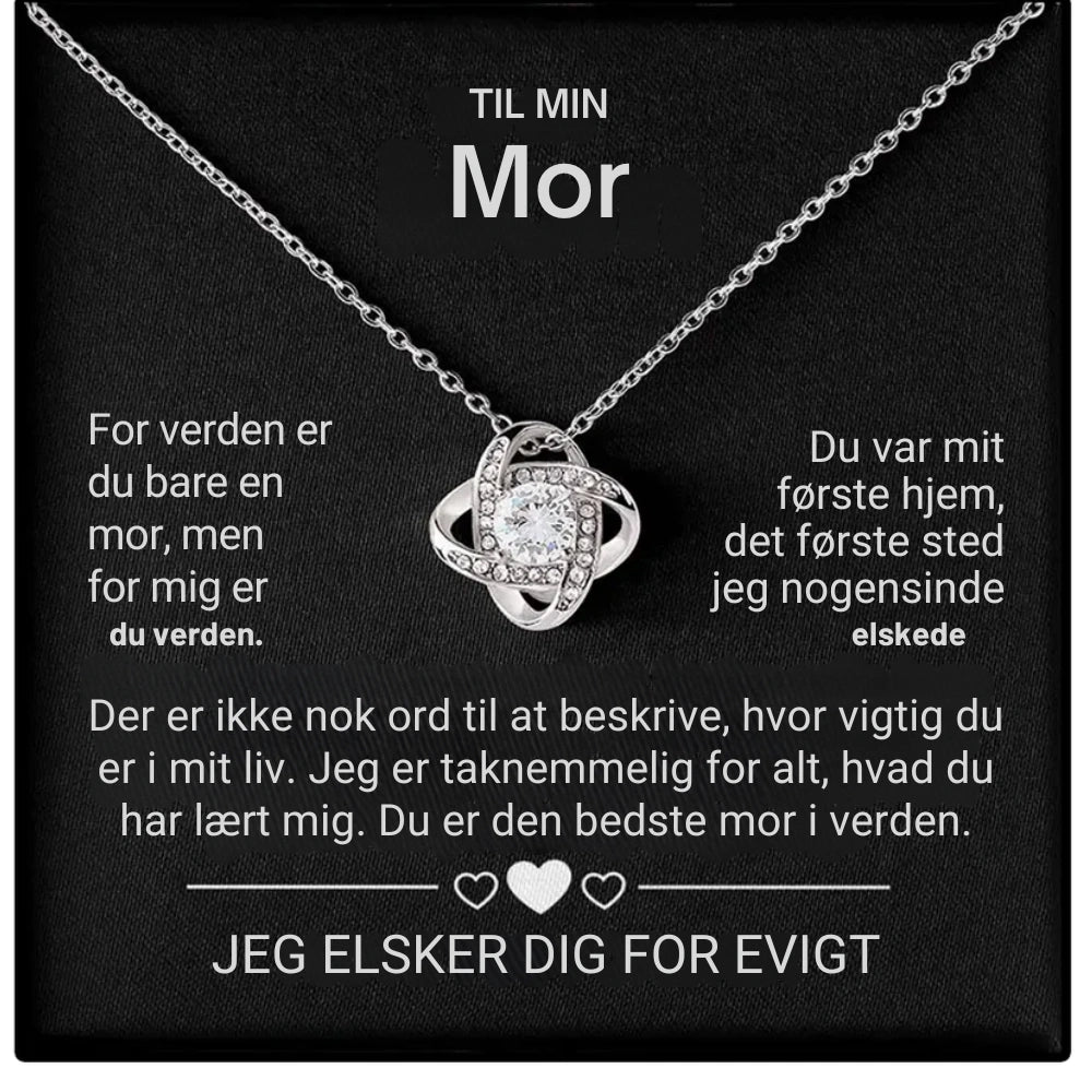 Til Min Mor - Du Er Min Verden - Æble Rose Æske