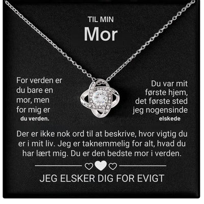Til Min Mor - Du Er Min Verden - Æble Rose Æske